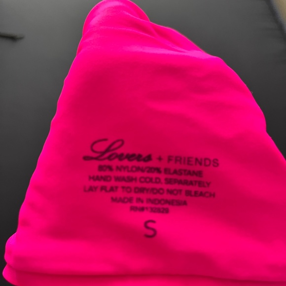 Lovers + Friends Zip-Up swim top - Picture 3 of 3